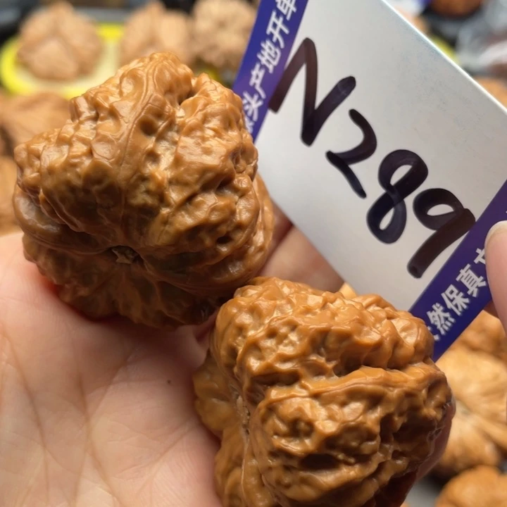 文玩核桃把件蛙蛙40尺