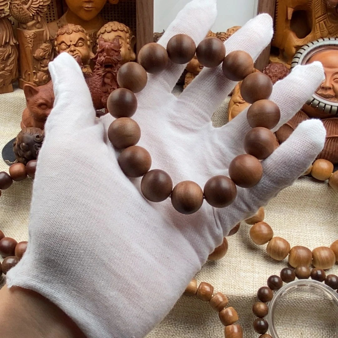 手串/手链檀香木迈索尔，老山檀香，奶香1.5