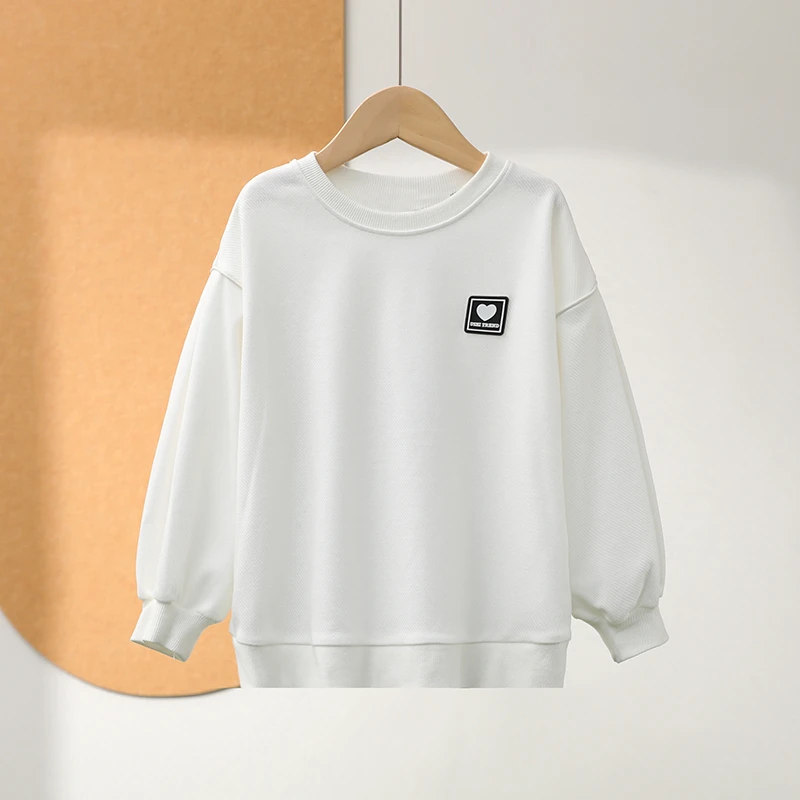 【800+童装摩系列】简约时尚宽松休闲卫衣2025春专柜折扣