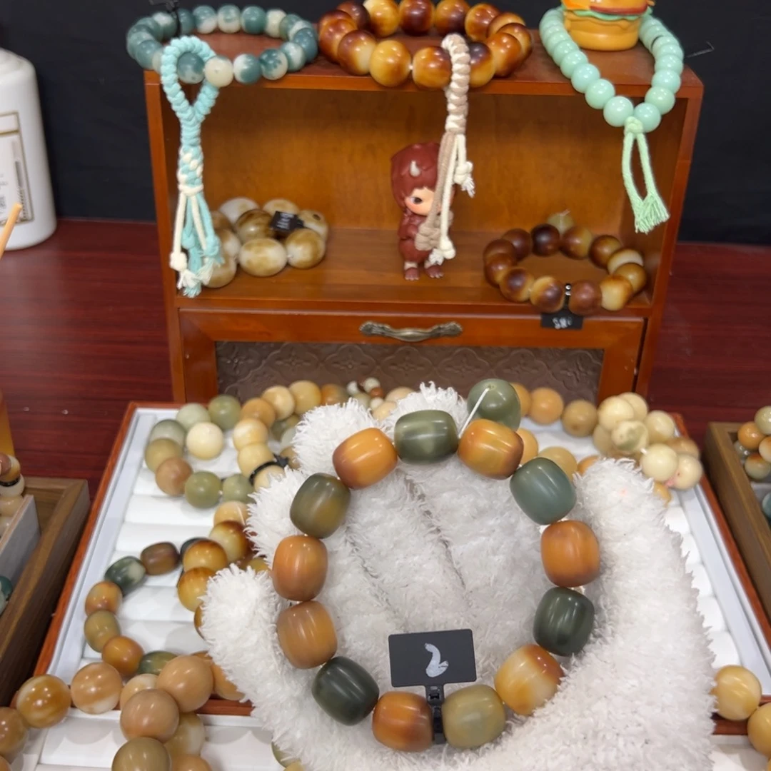 菩提根/象牙果手串干磨年糕2