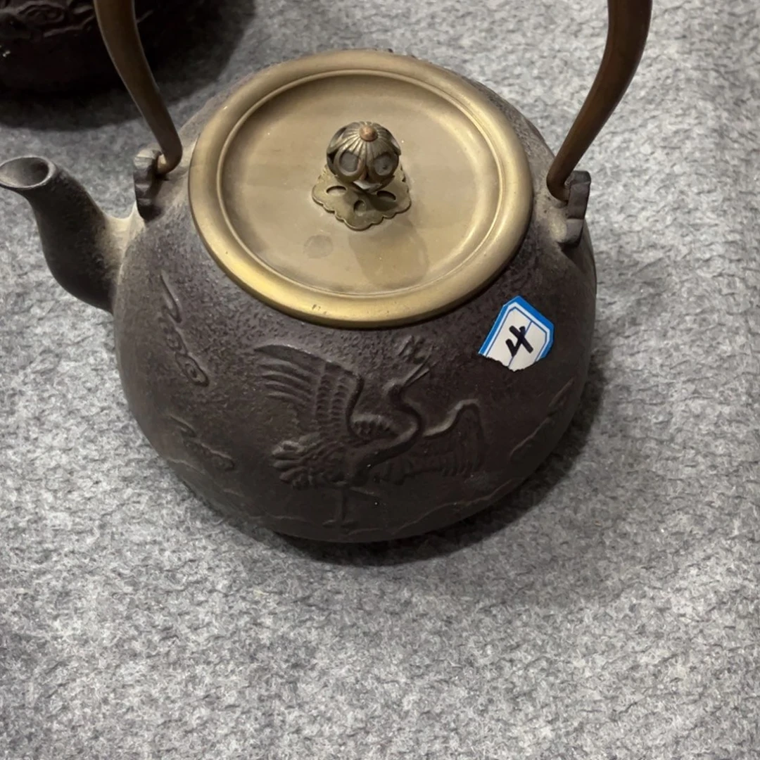 可***娟木铁壶一个完整全品的