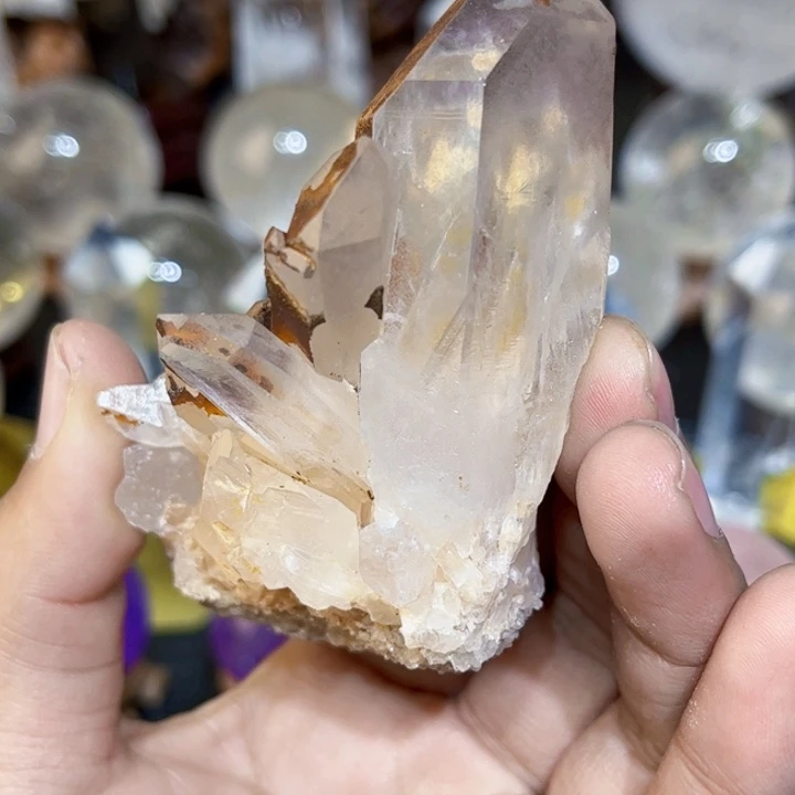 水晶摆件未镶嵌晶簇