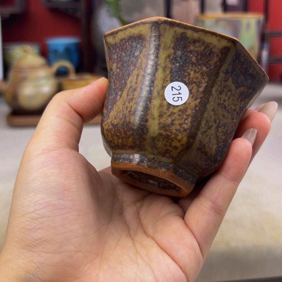 杯纯手工柴烧主人杯