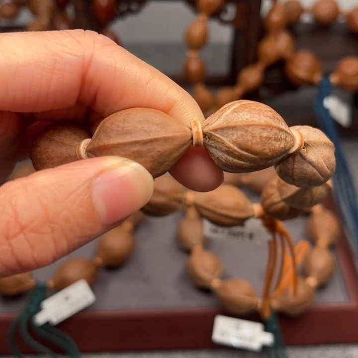 橄榄核手串/手链黑**¥隔片12片一套