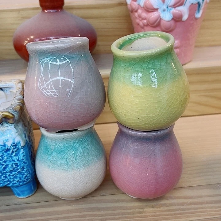 有孔，满10元发货多肉陶瓷花盆