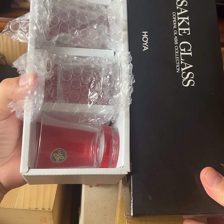 瓷片豪雅杯子五只全新