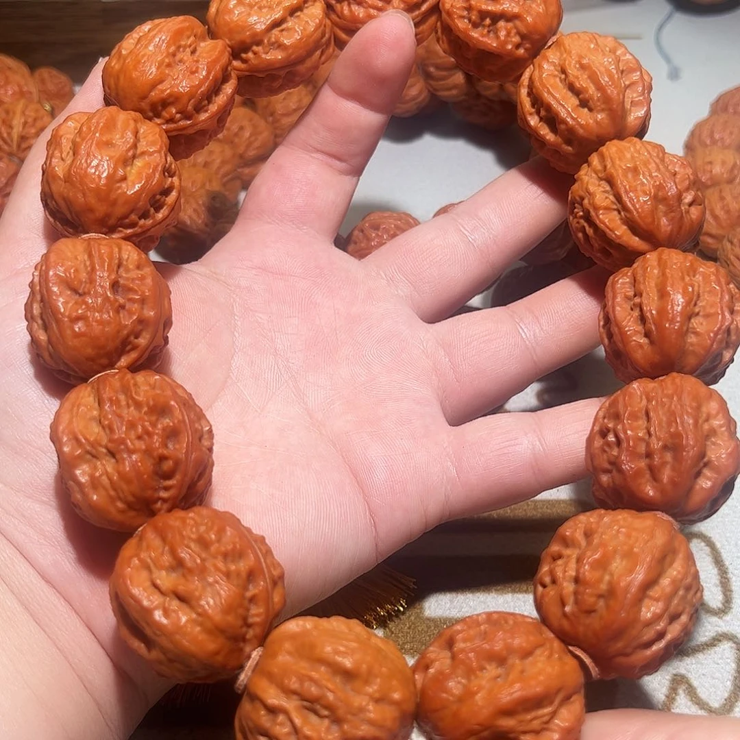 文玩核桃吊坠大粗筋手持