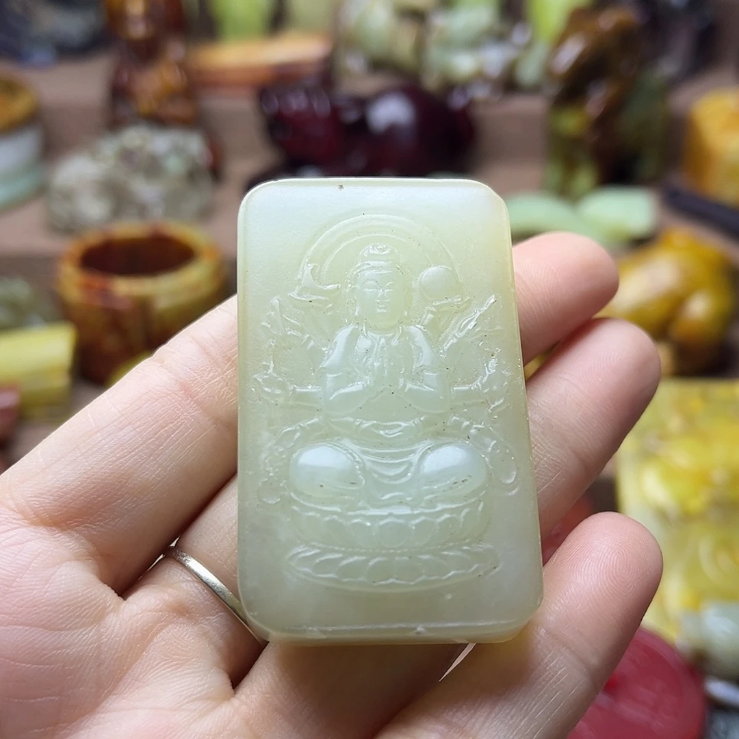 吊坠白玉菩提121。。