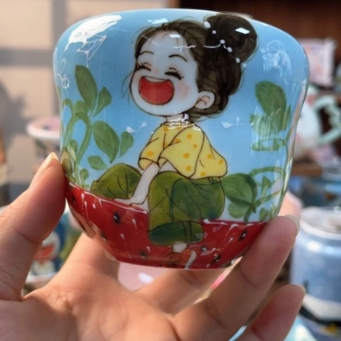 炉景德镇釉下手绘陶瓷