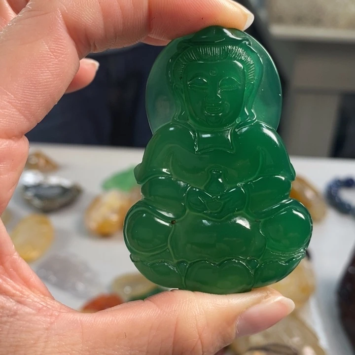 玛瑙/玉髓吊坠(不含链)未镶嵌