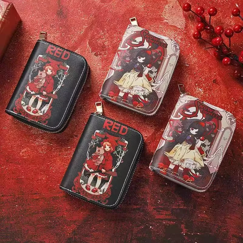 可爱卡包女新款学生校园饭卡套容量卡位防消磁卡包证件包证件银行