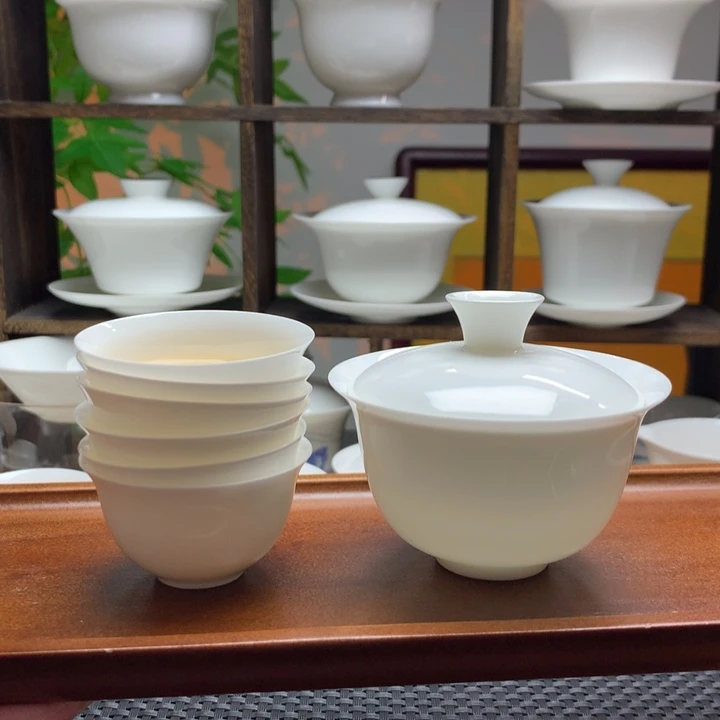 ****杰盖下90ml元宝+6只30ml玉兰杯