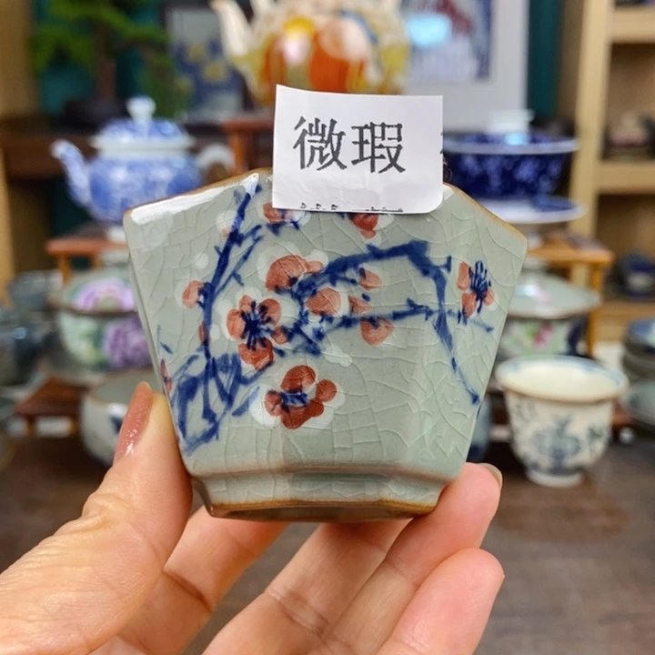 瓷片手工制作工艺精湛等特点为