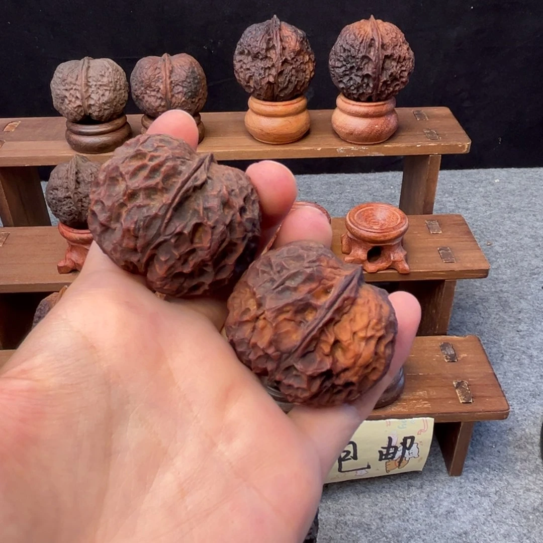 文玩核桃吊坠z聚宝金蟾43mm