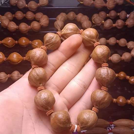 橄榄核手串/手链橄榄核三花鸡血红蜜桃臀手串2.0左右