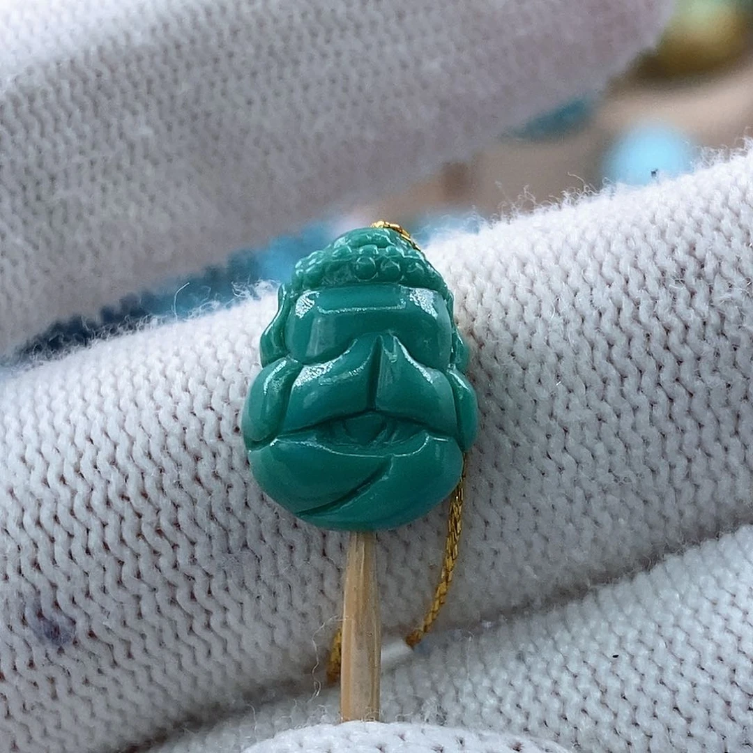 未镶嵌绿松石珠宝奇石