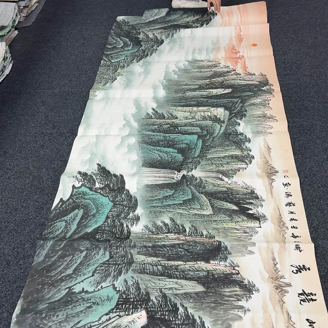 纯手绘国画作品欣赏