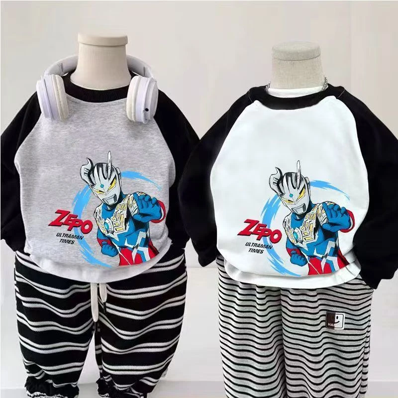 男童加绒卫衣一体绒2025新款中大童秋冬儿童加厚冬季高领打底洋气