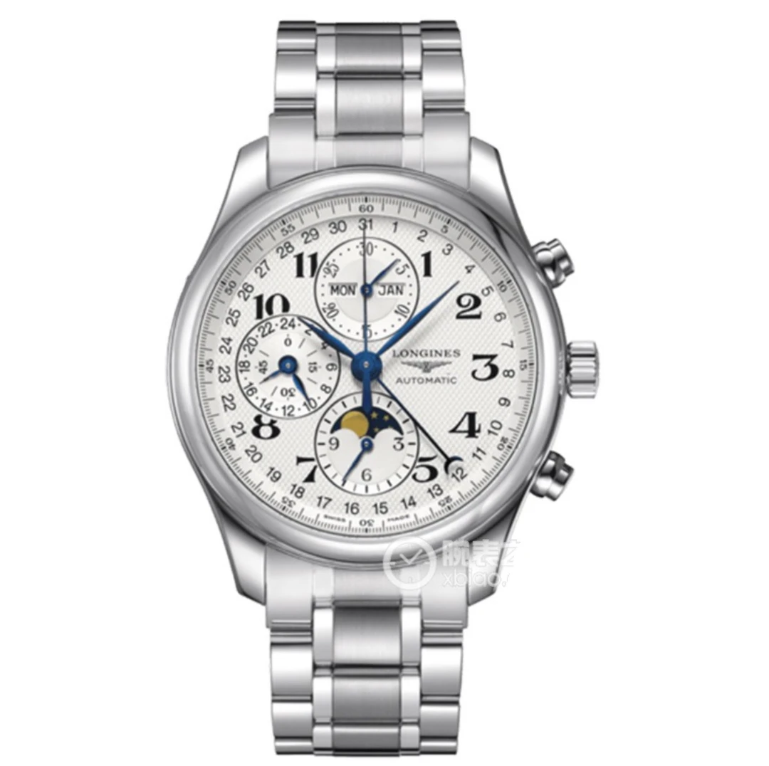 99新 Longines/浪琴 /八针月相773/表径42/自动机械男表