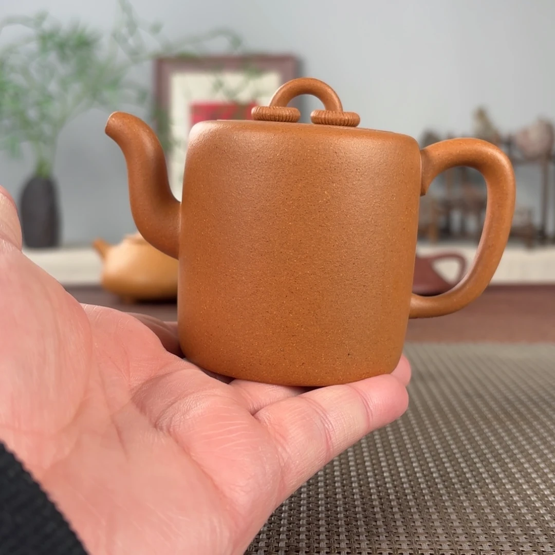 紫砂茶壶黄龙山原矿紫砂壶