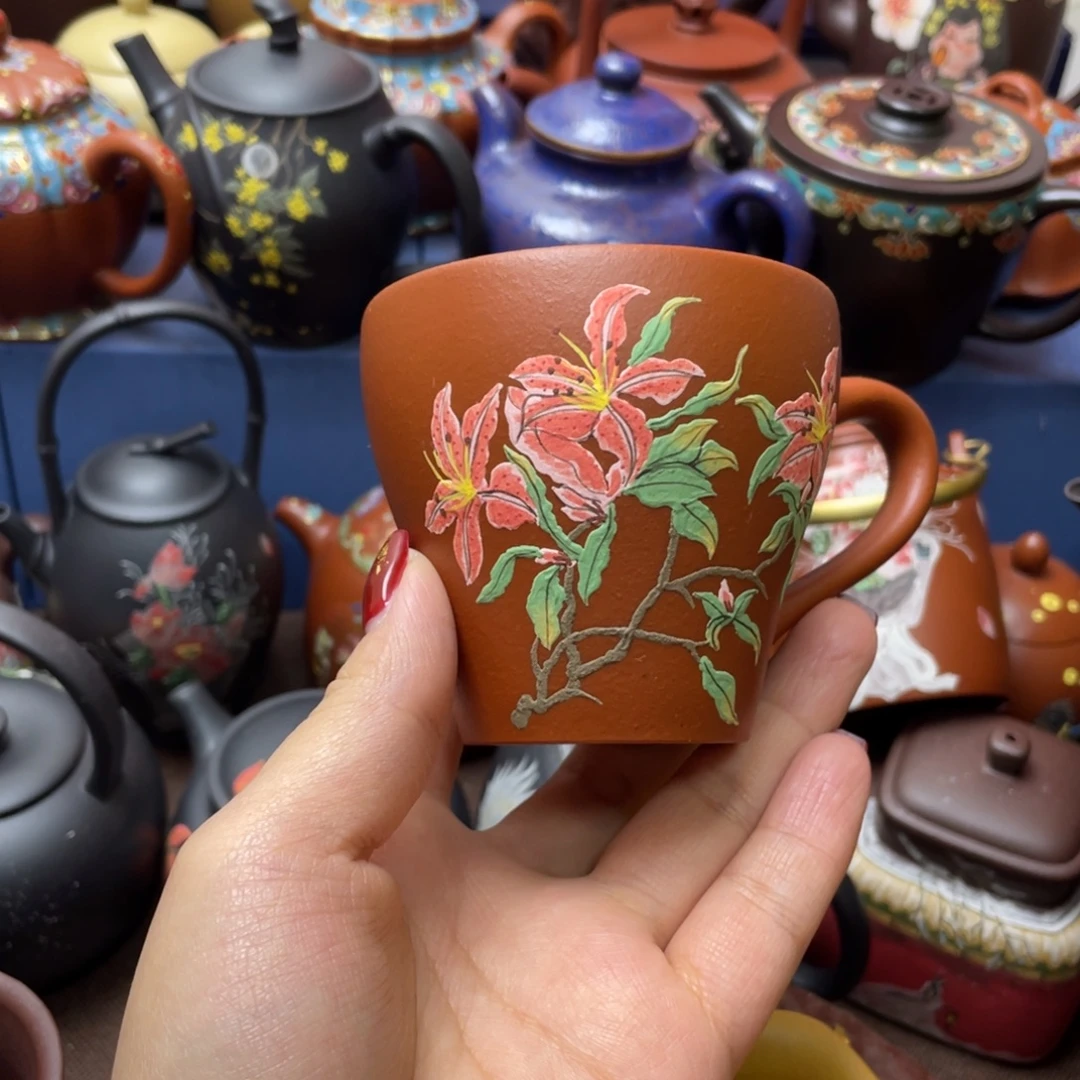 茶杯紫砂紫砂主人杯160cc