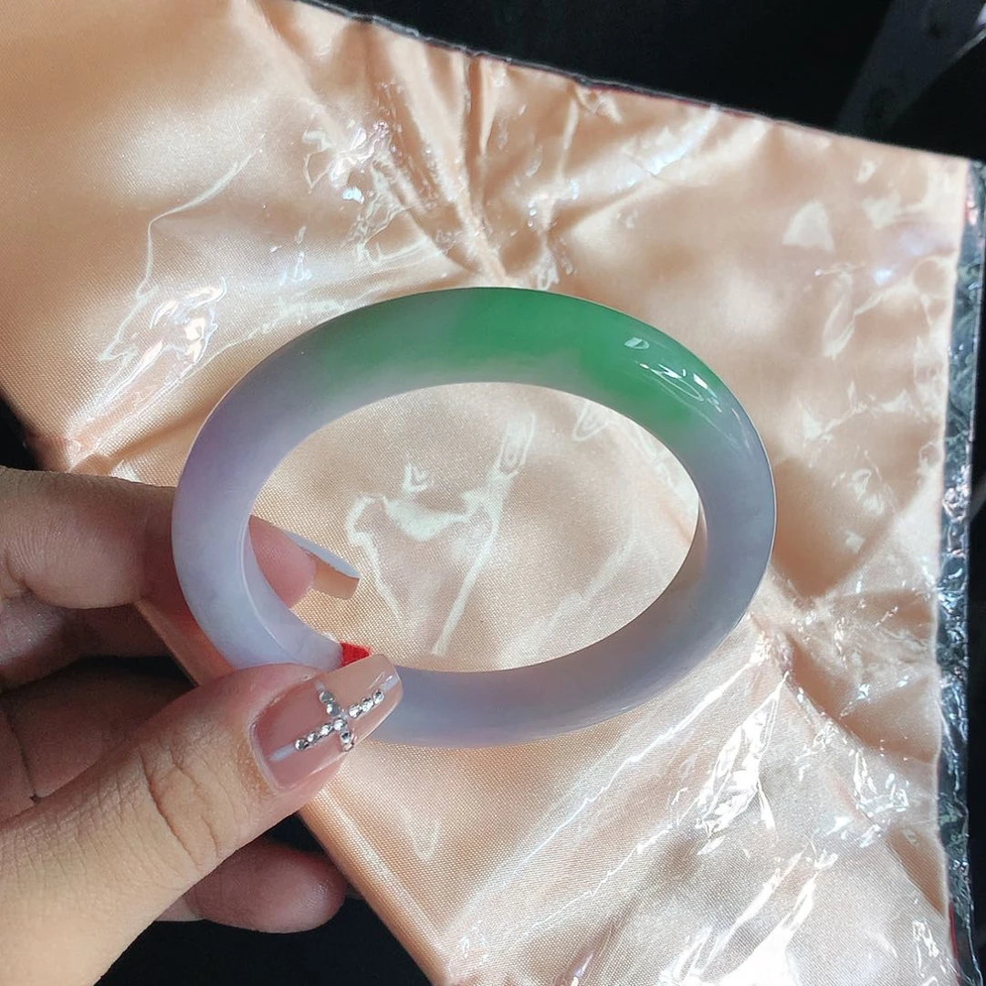 未镶嵌手镯翡翠王*动56圈0477