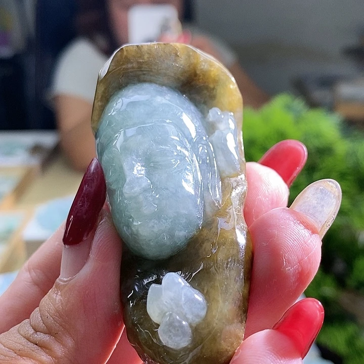 【闪购商品】翡翠挂件未镶嵌佛