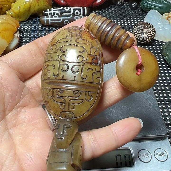蛇纹石玉合金珠宝奇石