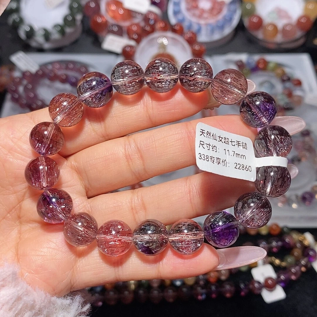 未镶嵌手链水晶仙女超七