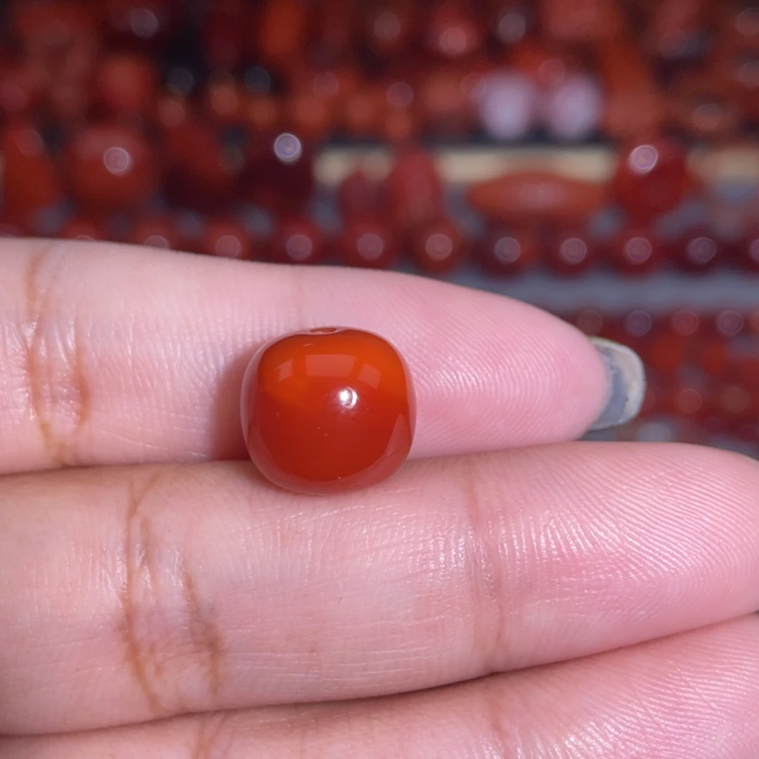 南红玛瑙未镶嵌瓦西老型卡12.4×11.2