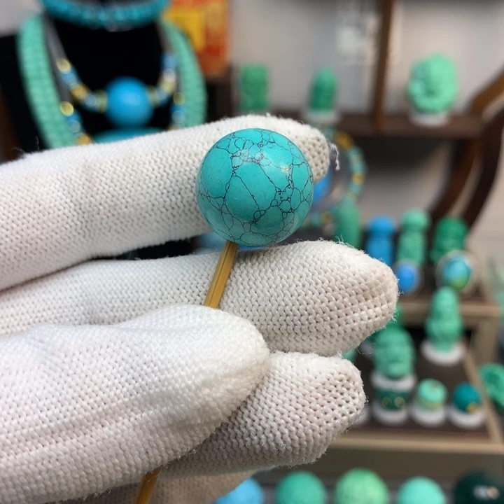 湖北高瓷铁线纹圆珠卡17