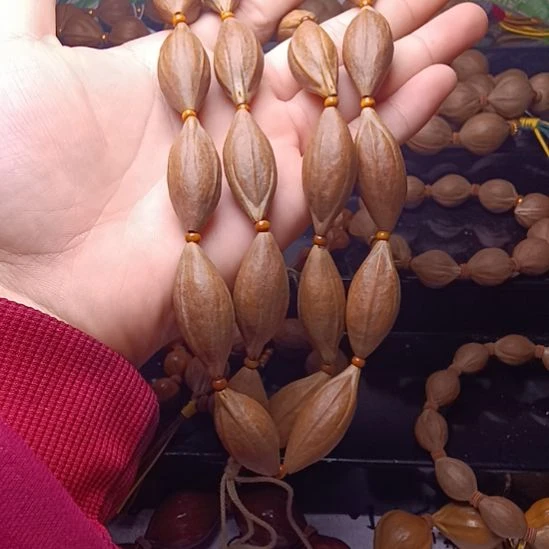 橄榄核手串/手链橄榄核三花铁核柳叶脖挂