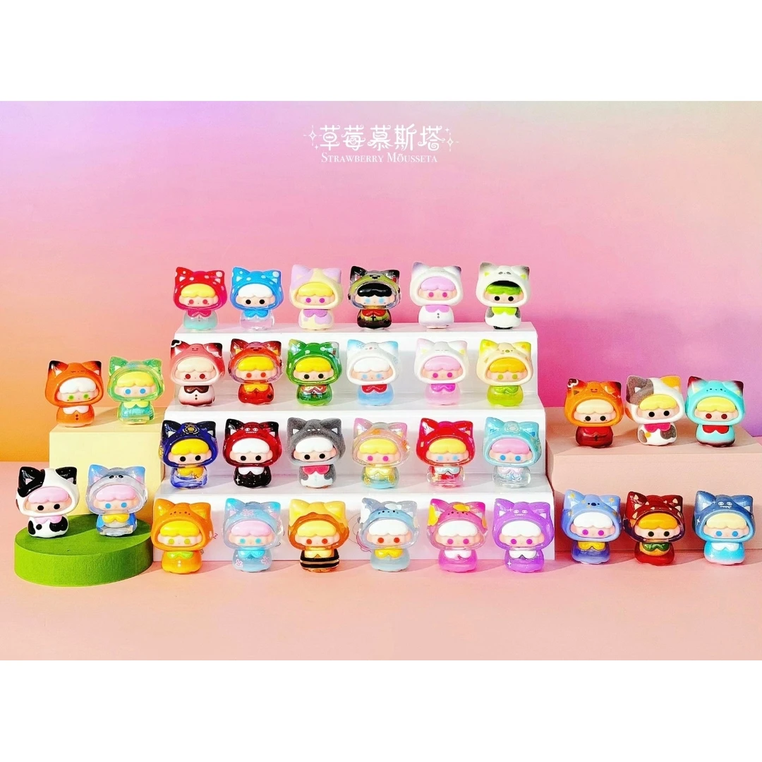 【拆盒拆袋】Momoka森林童话镇系列mini盲盒雨衣系列潮玩