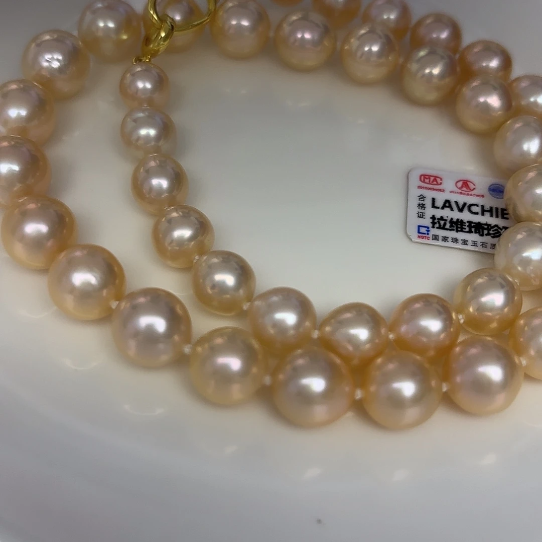 未镶嵌颈饰淡水珍珠8-11mm