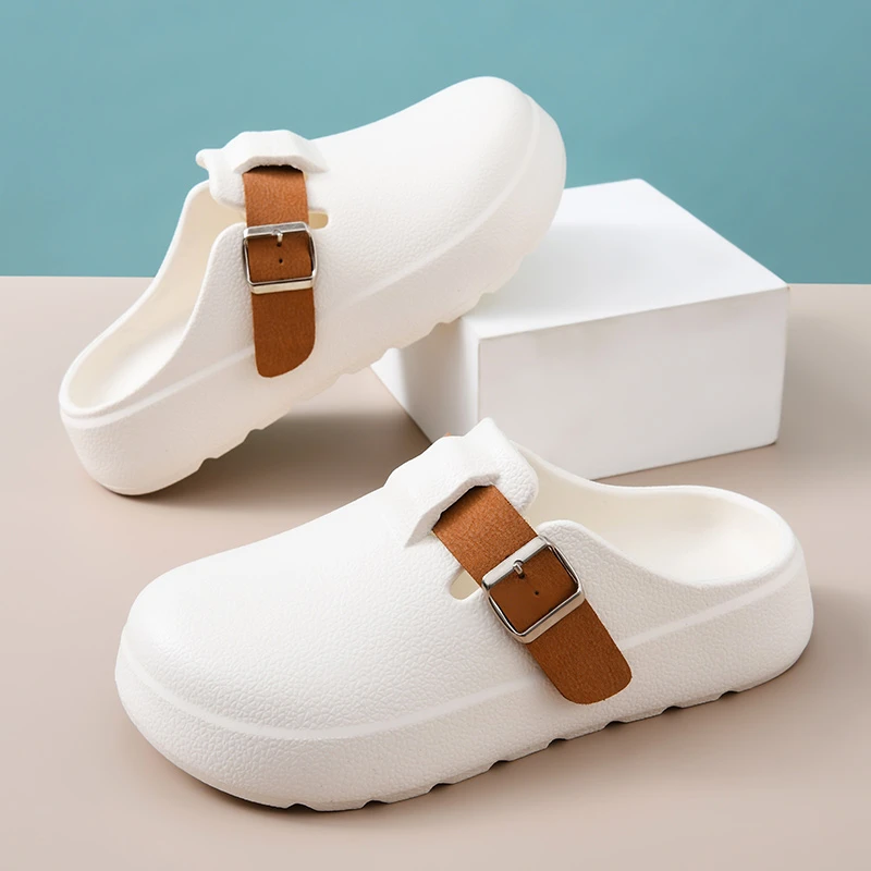 勃肯拖鞋女夏季新款防滑时尚居家外穿软底休闲半拖舒适包头凉拖鞋