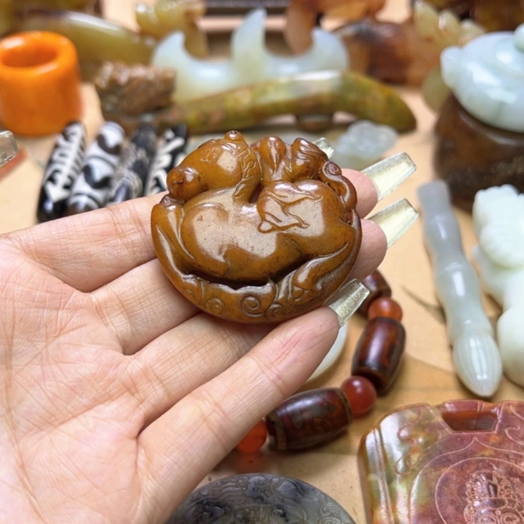 【闪购商品】蛇纹石玉颈饰未镶嵌
