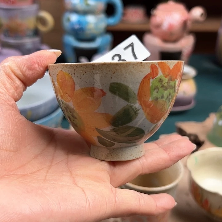 杯景德镇陶瓷手绘作品137