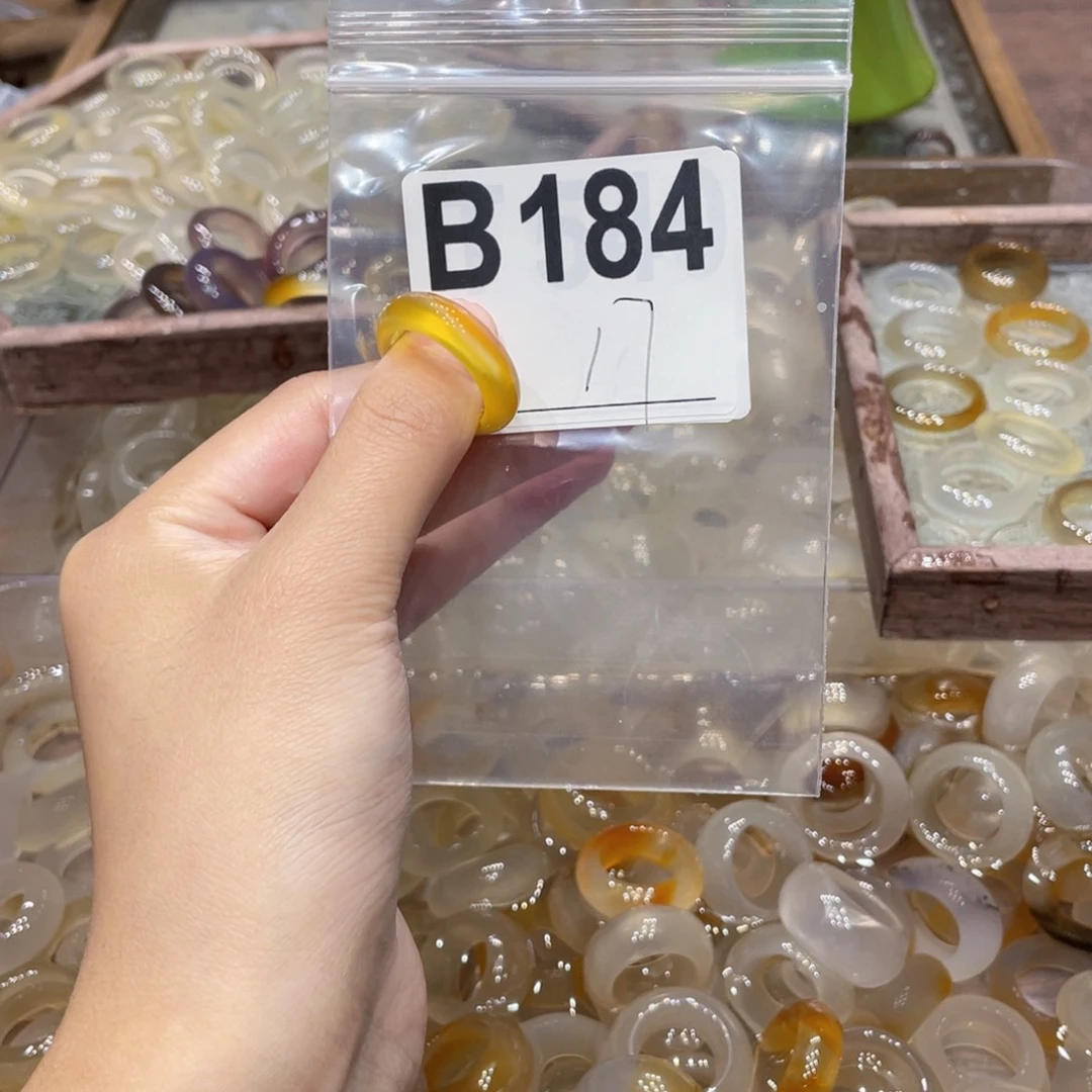 玛瑙/玉髓未镶嵌戒指184