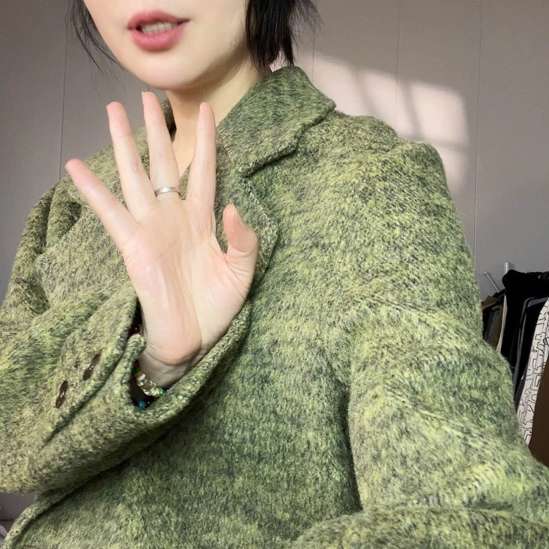 孤品羊毛大衣去拍