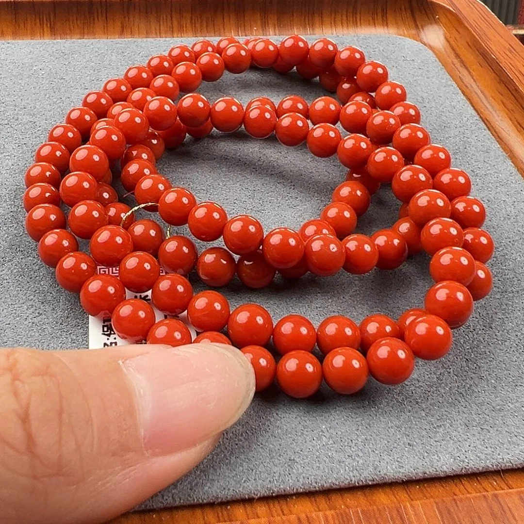 南红玛瑙多圈未镶嵌