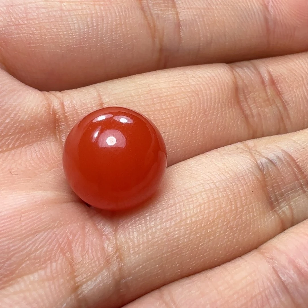 六***月南红玛瑙珠子未镶嵌