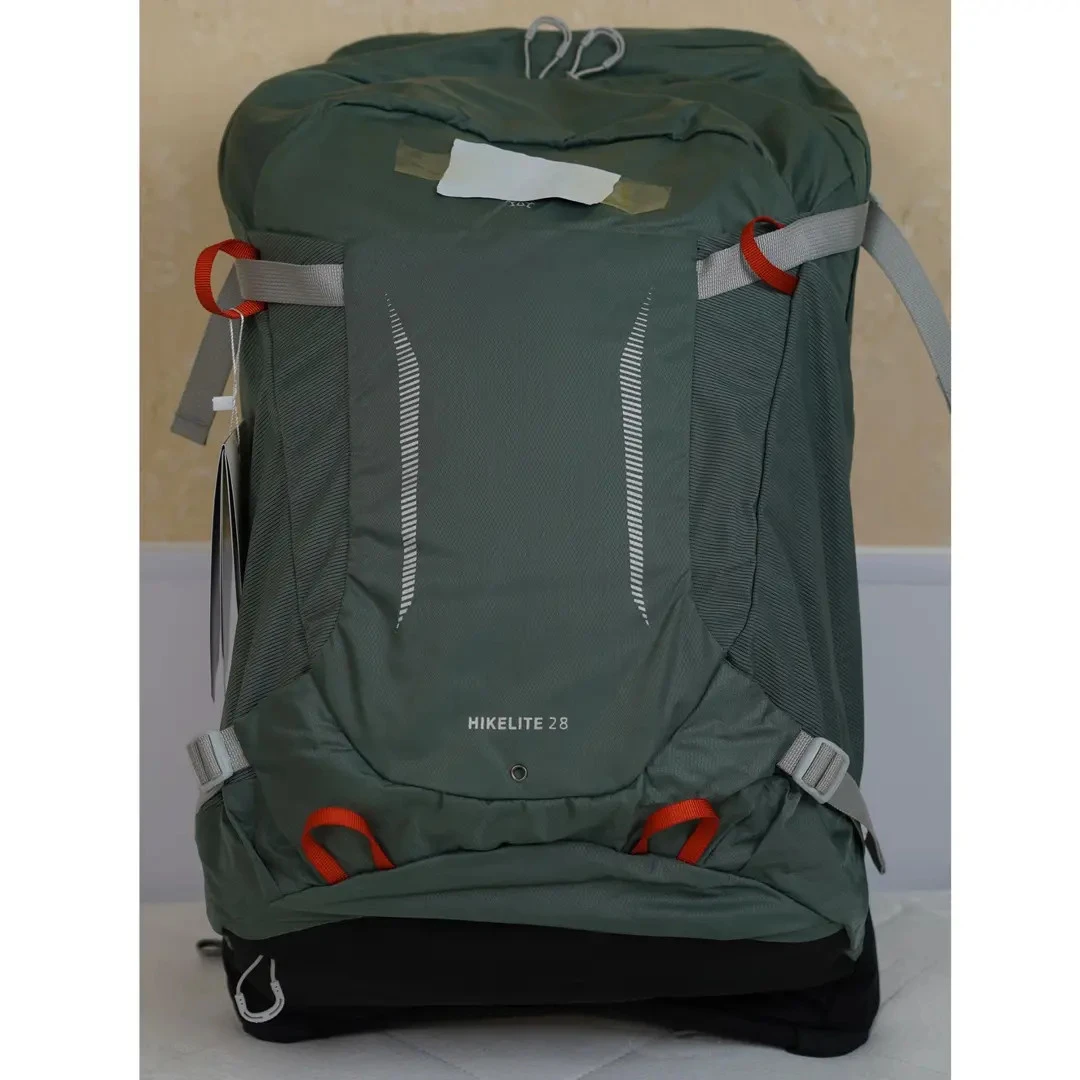 【亥客28】透气抗压防刮耐刮护脊双根登山包男款骑行防泼水男士