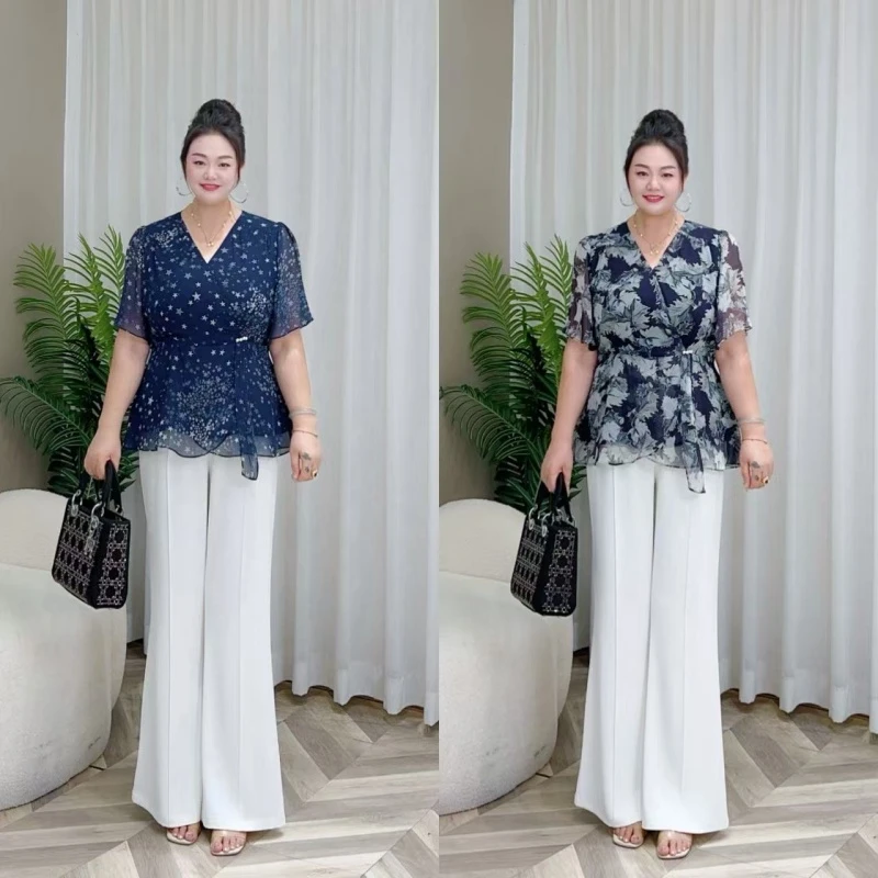 【上新梅姐】MJ9447+MJ9298梅姐新款时尚百搭显瘦休闲裤大码女装