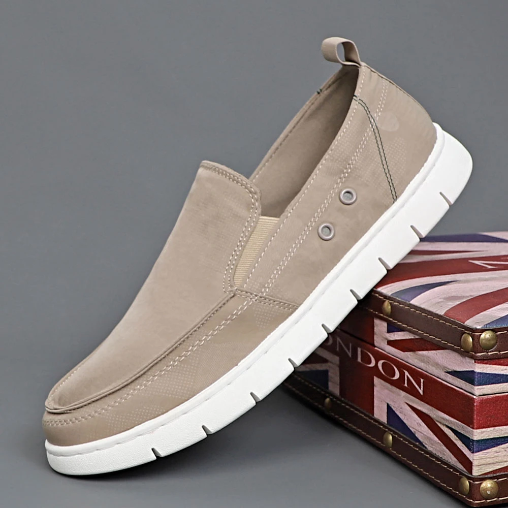 baoda/宝达夏季男款冰丝布鞋透气轻便软底薄款一脚蹬老北京布鞋01