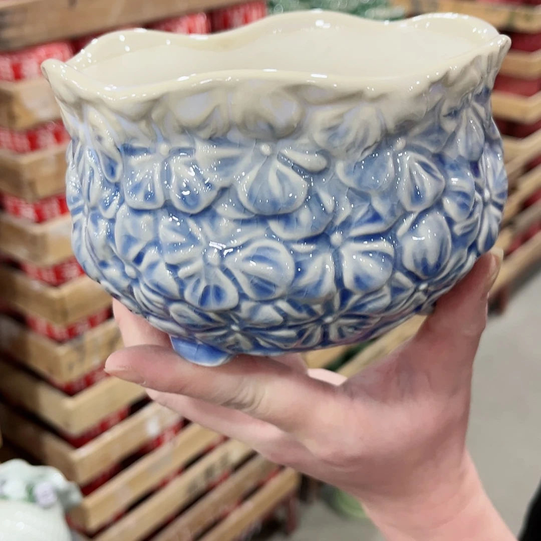 【闪购商品】陶瓷陶瓷多肉植物花盆