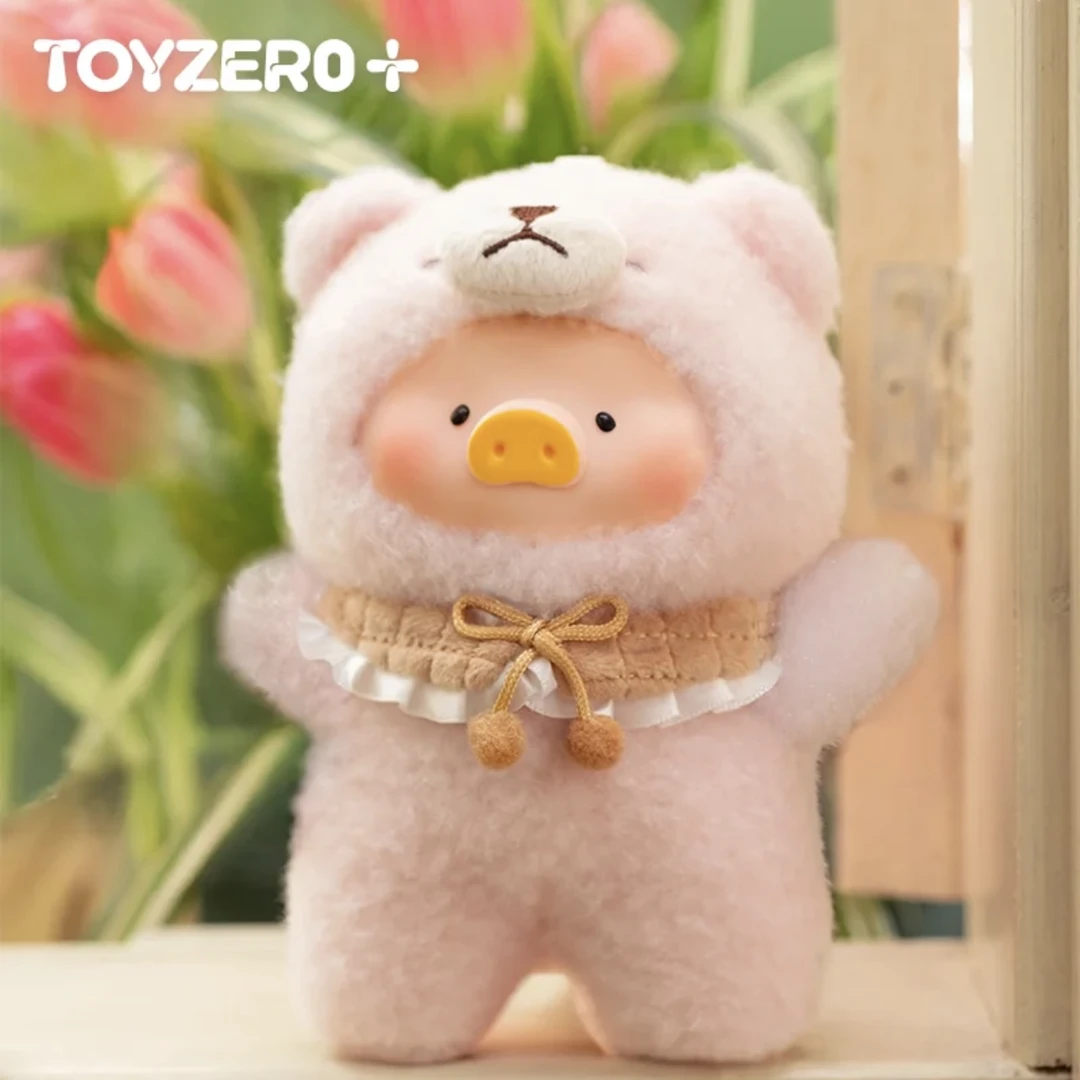 TOYZEROPLUS【盲盒】罐头猪LuLu 美好时光系列胶脸毛绒挂件