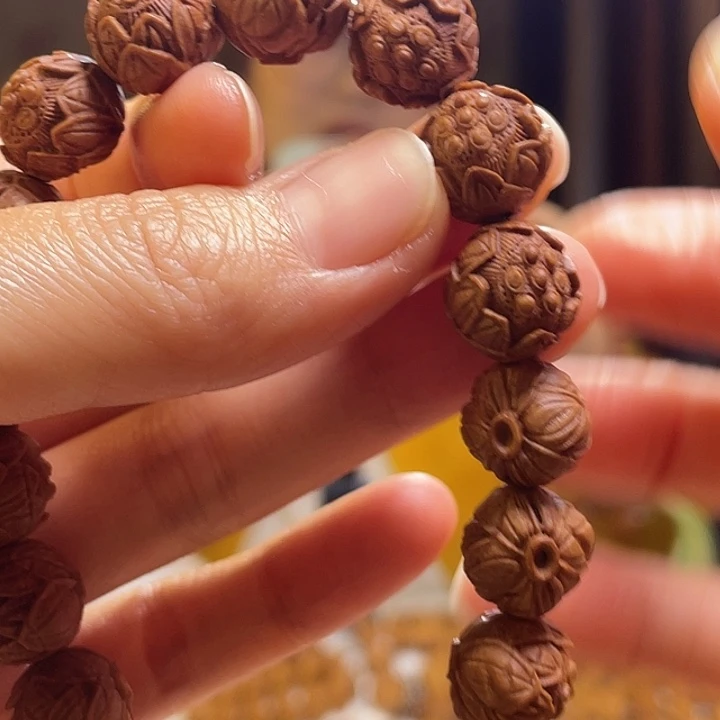 手串/手链橄榄核龙纹桃核