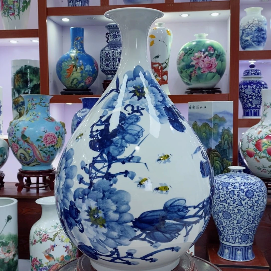 瓷片一***乐景德镇手工手绘