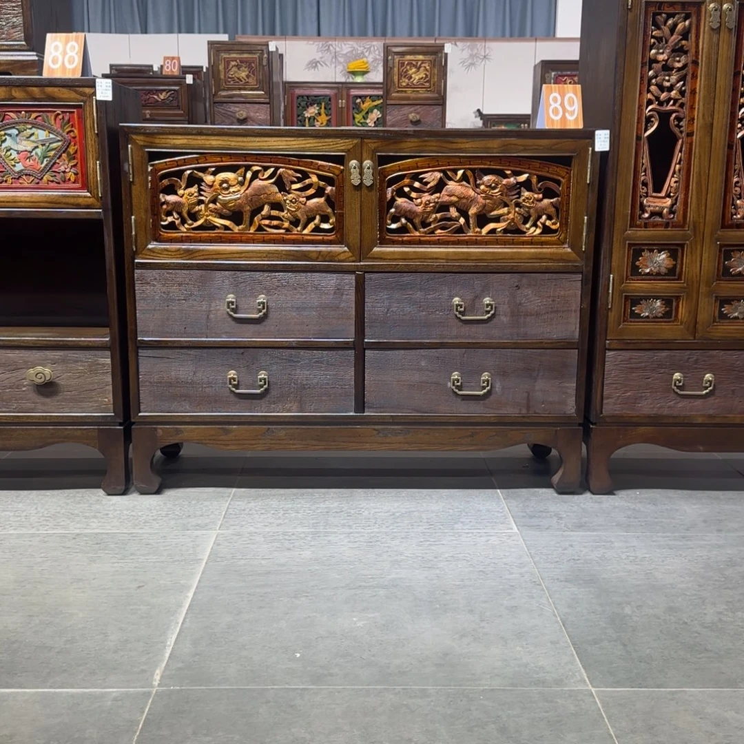 知****大理石榉木圆角款精品复古风系列套装