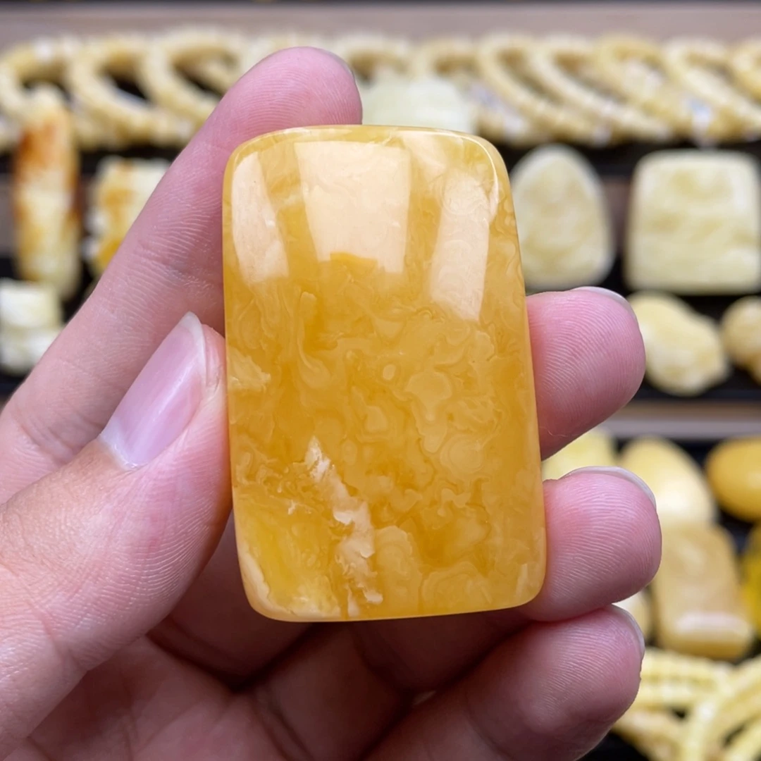 裸石琥珀未镶嵌琥珀蜜蜡